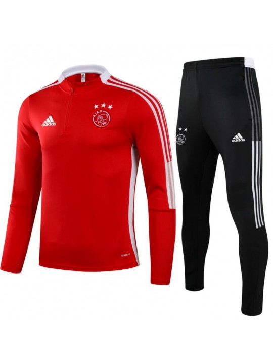 Chandal A jax Amsterdam 2021/2022 rojo niño