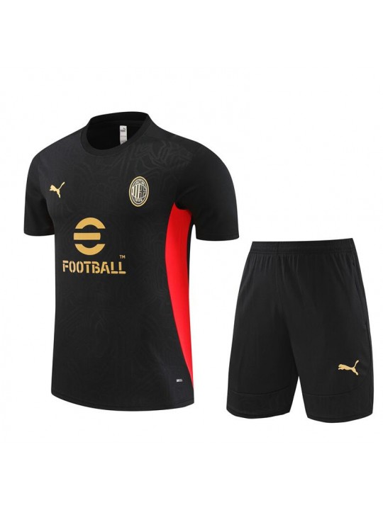 Camiseta AC Milan (Hombre/Niño) Pre-Match 24/25 + Pantalones