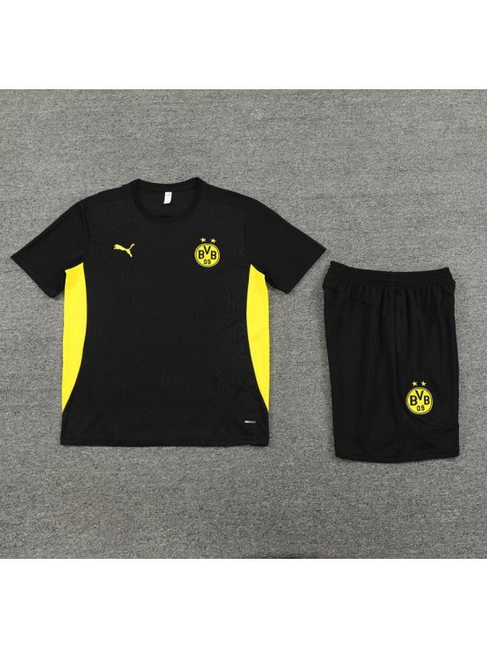 Camiseta Borussia Dortmund (Hombre/Niño) Pre-Match 24/25 + Pantalones