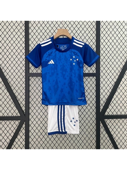 Camiseta Cruzeiro 1ª Equipación 24/25 Niño