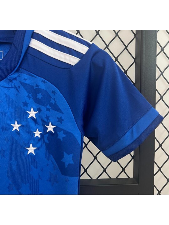 Camiseta Cruzeiro 1ª Equipación 24/25 Niño