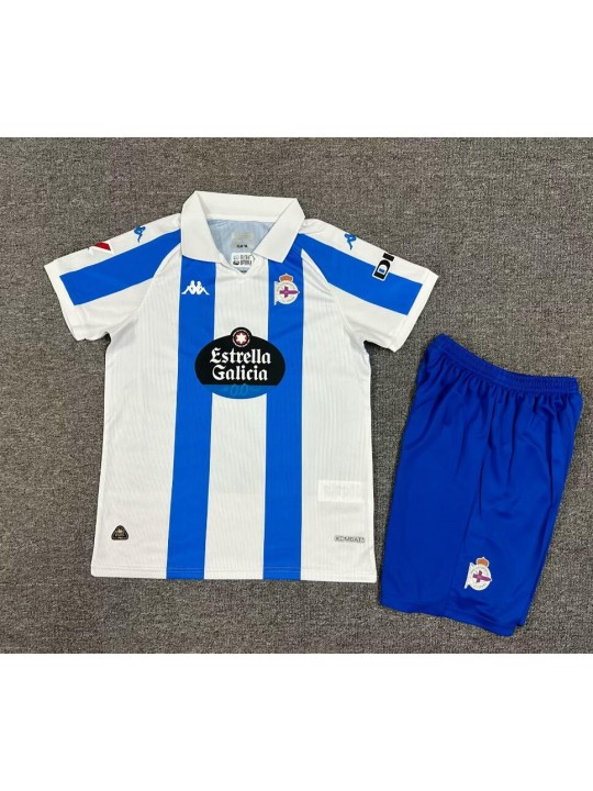 Camiseta Deportivo De La Coruña 1ª Equipación 24/25 Niño