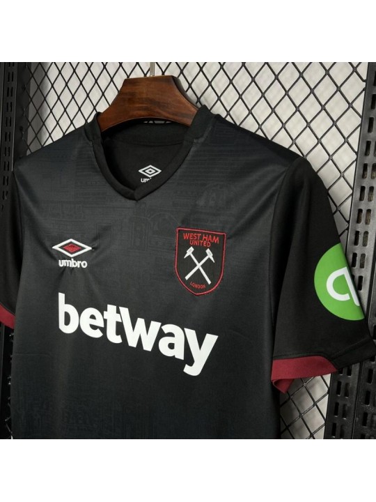 Camiseta West Ham 2ª Equipación 24/25