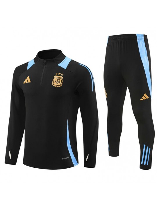 Chandal Entrenamiento Argentina (Hombre/Niño) Negro 24/25 + Pantalones