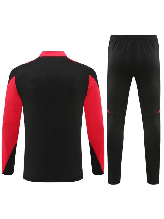 Chandal Entrenamiento Bayern Munich (Hombre/Niño) Negro 2024/2025 + Pantalones