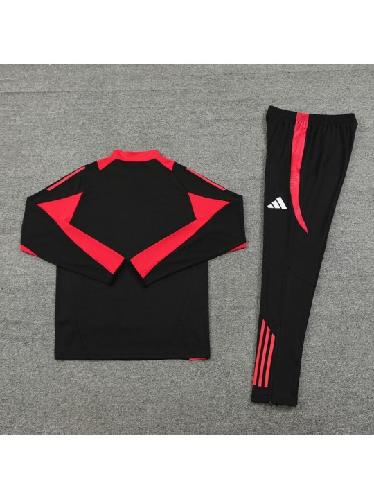 Chandal Entrenamiento Bayern Munich (Hombre/Niño) Negro 2024/2025 + Pantalones