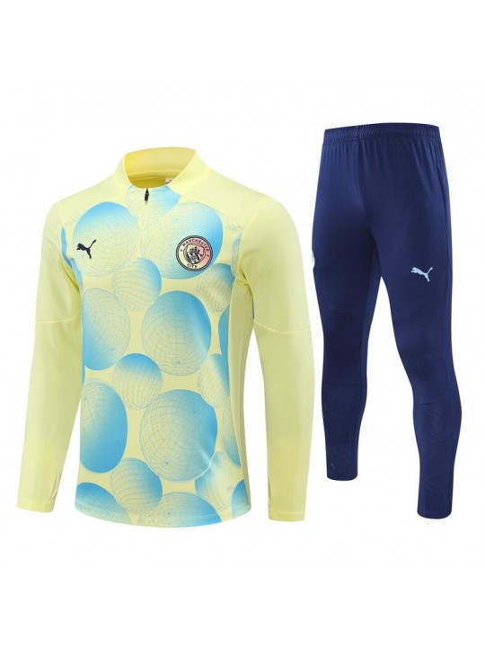 Chandal Entrenamiento Manchester City (Hombre/Niño) 24/25 + Pantalones