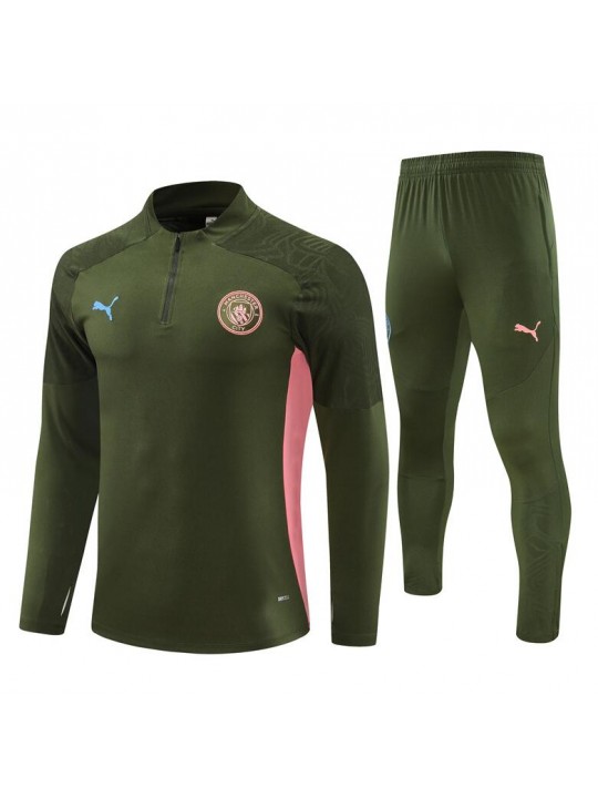 Chandal Entrenamiento Manchester City (Hombre/Niño) 24/25 + Pantalones