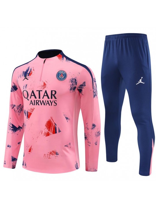 Chandal Entrenamiento PSG (Hombre/Niño) Rosa 24/25 + Pantalones