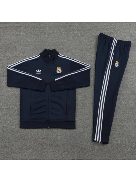 Conjunto de chaqueta y pantalón de entrenamiento del Real Madrid 24/25