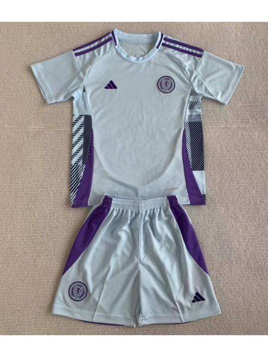 Camiseta Escocia 2ª Equipación 2024 Niño