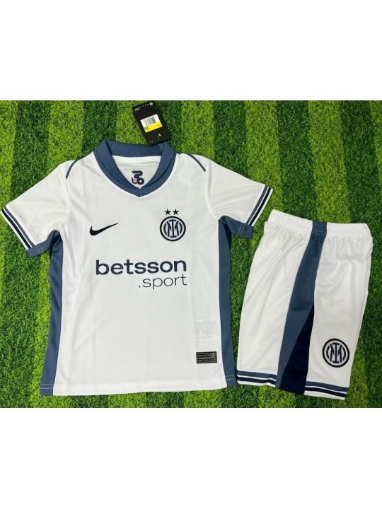 Camiseta Inter de Milán Segunda Equipación 24/25 Niño