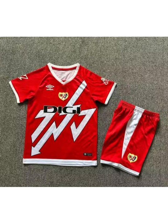 Camiseta Rayo Vallecano Segunda Equipación 24/25 Niño