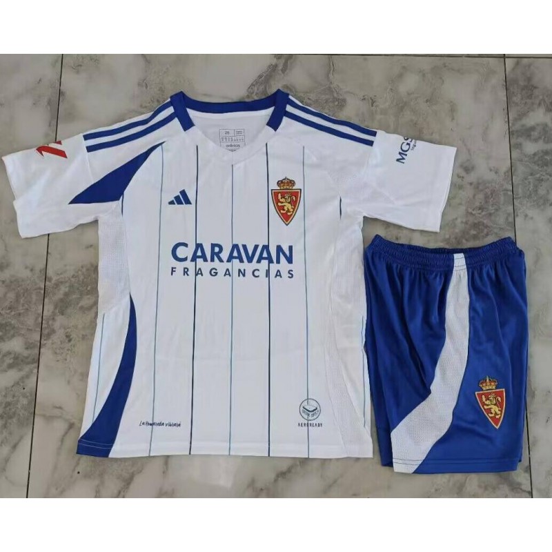 Camiseta Real Zaragoza Primera Equipación 24/25 Niño