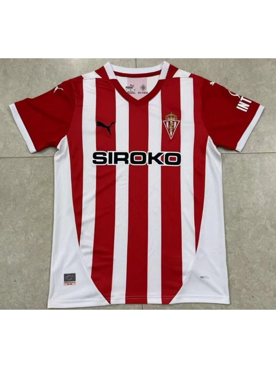 Camiseta Sporting De Gijón Primera Equipación 24/25