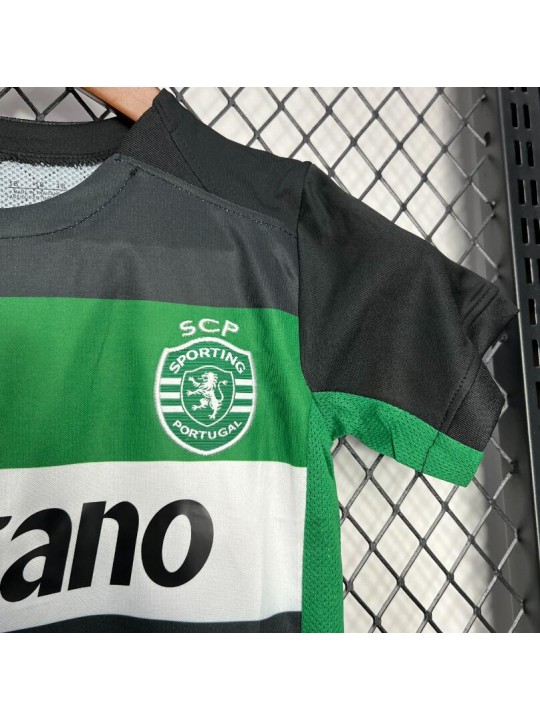 Camiseta Sporting Lisboa 1ª Equipación 24/25 Niño