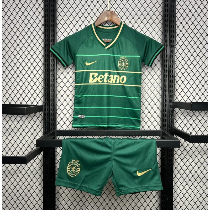 Camiseta Sporting Lisboa 2ª Equipación 24/25 Niño