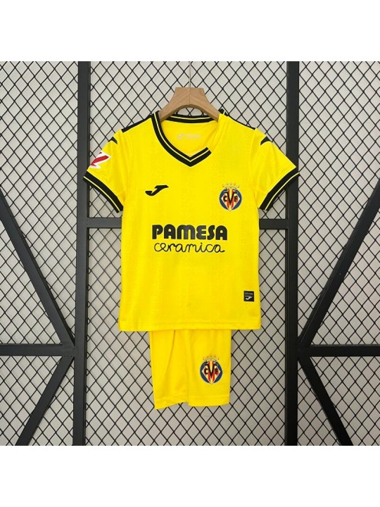 Camiseta Villarreal Primera Equipación 24/25 Niño