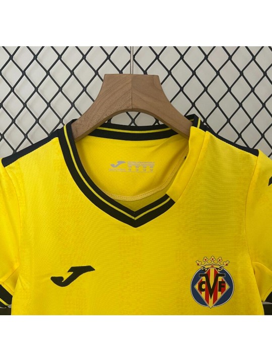 Camiseta Villarreal Primera Equipación 24/25 Niño