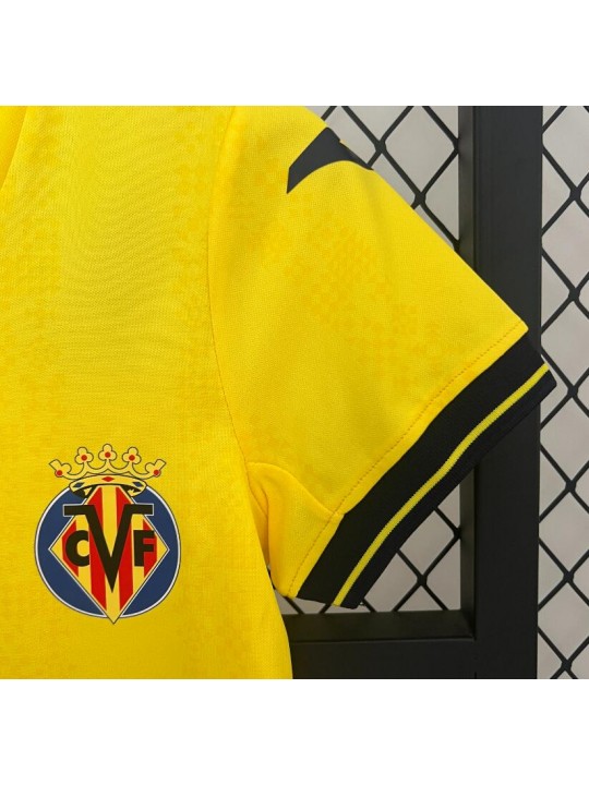 Camiseta Villarreal Primera Equipación 24/25 Niño