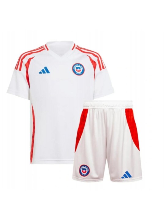 Camiseta Chile 2ª Equipación 2024 Niño