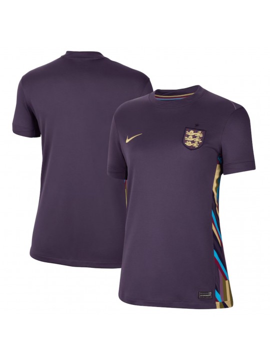 Camiseta Inglaterra Segunda Equipacion 2024 Mujer