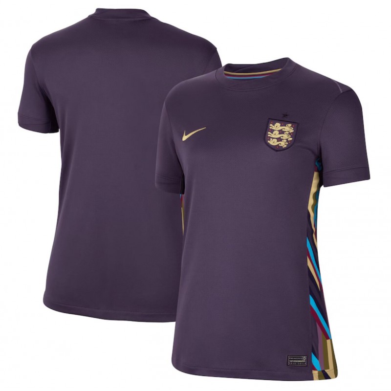 Camiseta Inglaterra Segunda Equipacion 2024 Mujer