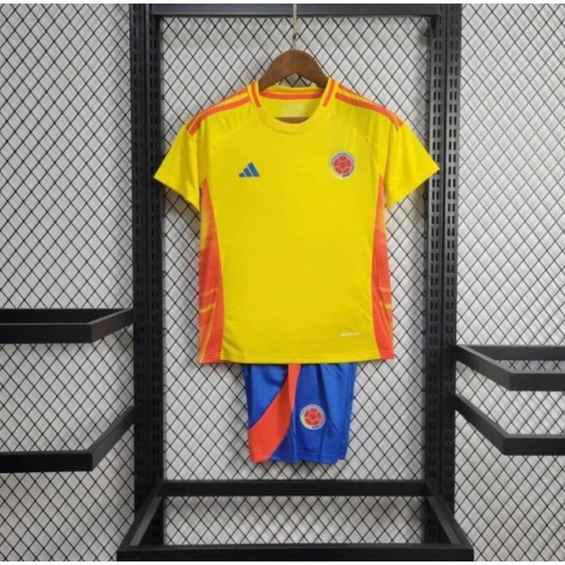 Camiseta Colombia Primera Equipación 2024 Niño