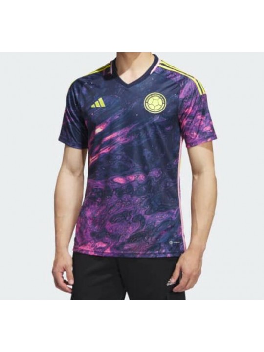 Camiseta Colombia Segunda Mundial Femenino 2023