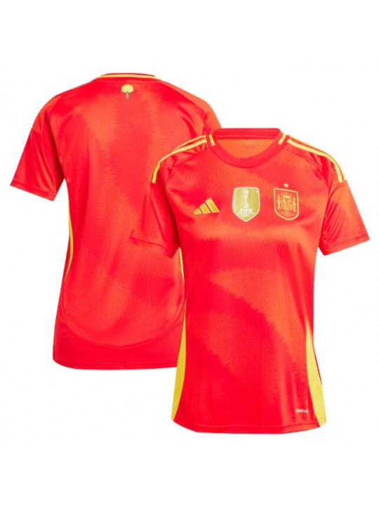 Camiseta España Primera Equipación 2024 Mujer