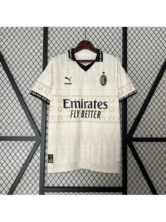 Camiseta Fc AC Milan Beige 23/24