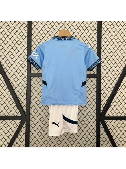 Camiseta Manchester City Primera Equipacion 24/25 Niño