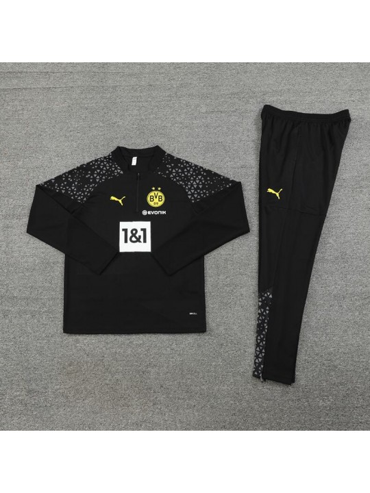 Chandal Entrenamiento Borussia Dortmund 23/24 Negro + Pantalones