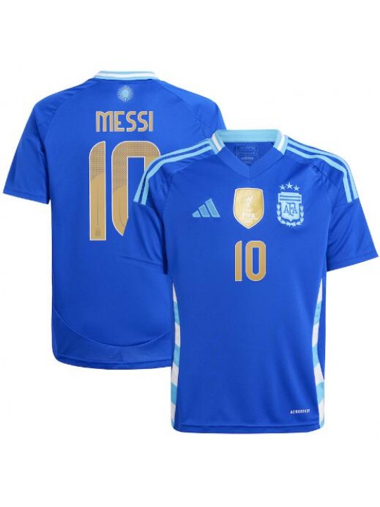 Camiseta Argentina 2ª Equipación 2024 Niño MESSI #10