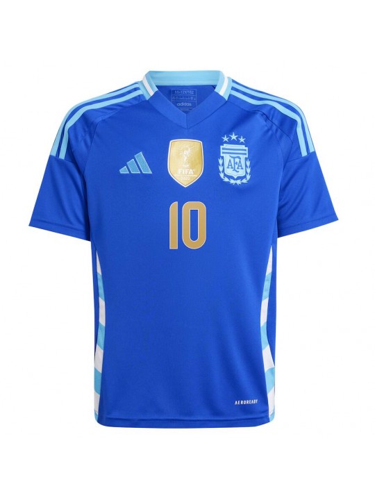 Camiseta Argentina 2ª Equipación 2024 Niño MESSI #10