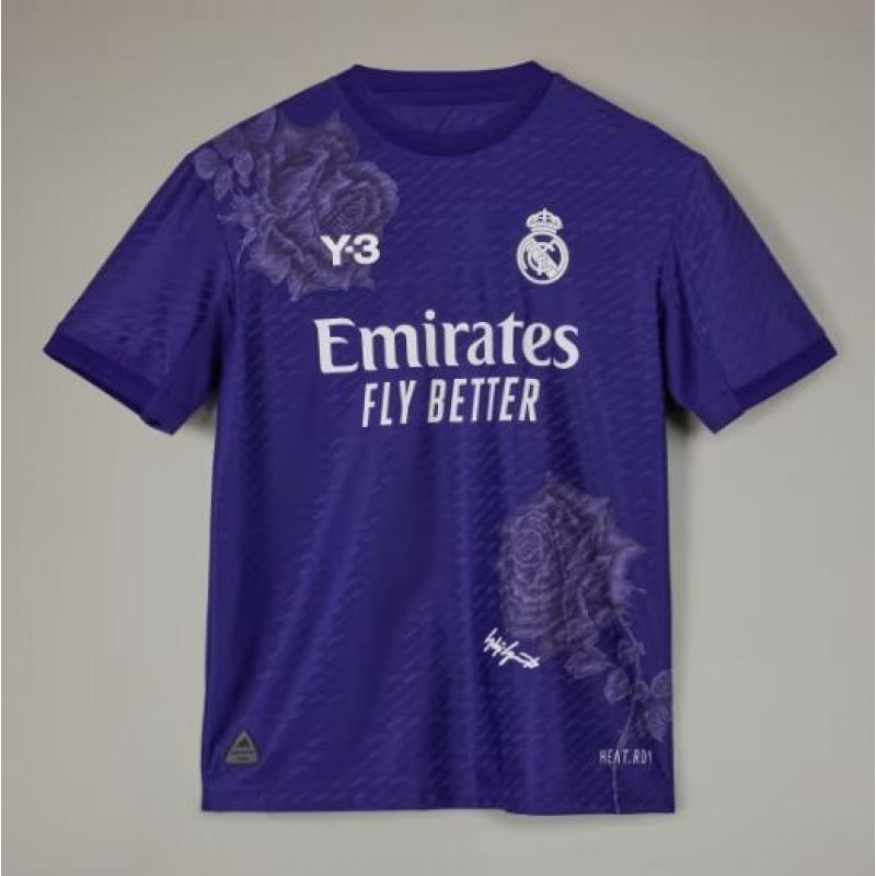 Camiseta Real Madrid Y-3 Cuarta Equipación Morada 23/24 Niño