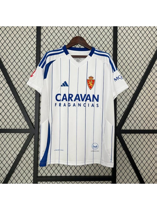 Camiseta Real Zaragoza Primera Equipación 24/25