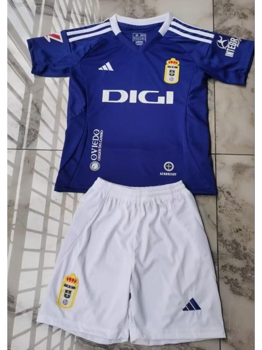 Camiseta Real Oviedo Primera Equipación 24/25 Niño