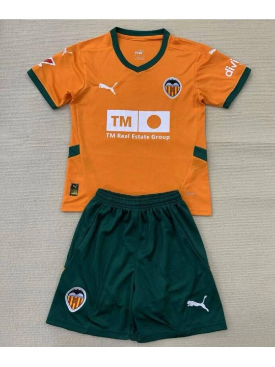 Camiseta Valencia 3ª Equipación 24/25 Niño