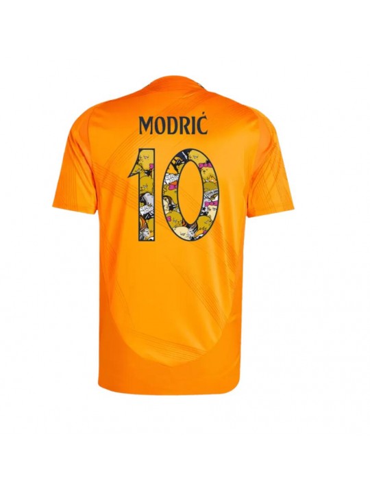 Camiseta Real M adrid 2ª Equipación 24/25 MODRIC 10 Bear Champ Font