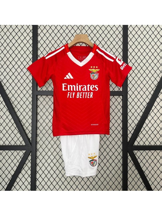 Camiseta Sport Lisboa E Benfica Fc Primera Equipación 24/25 Niño