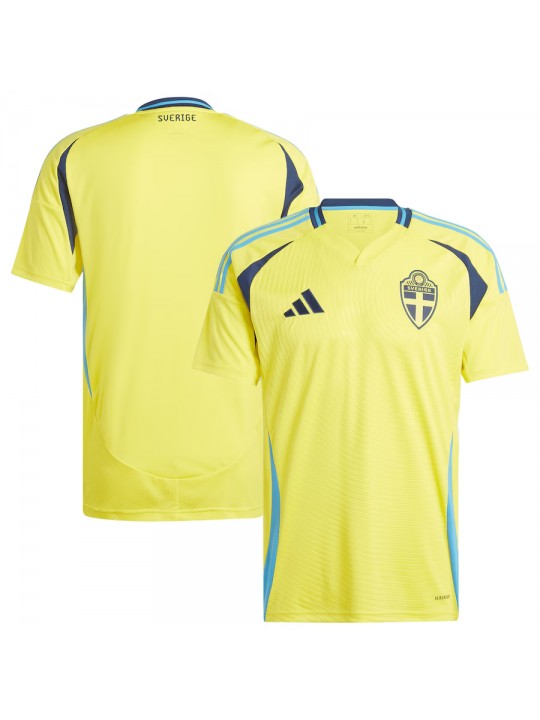 Camiseta Suecia Primera Equipación 2024