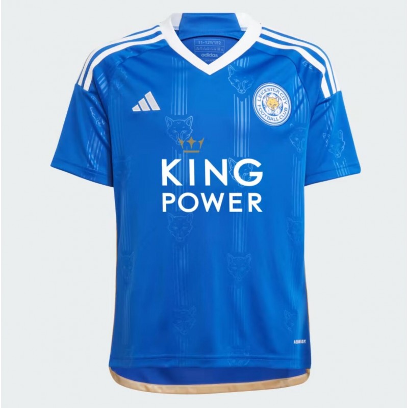 Camiseta Leicester City Primera Equipación 2023/2024 Niño