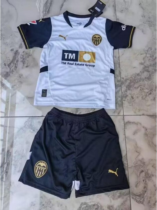 Camiseta V alencia Primera Equipación 24/25 Niño