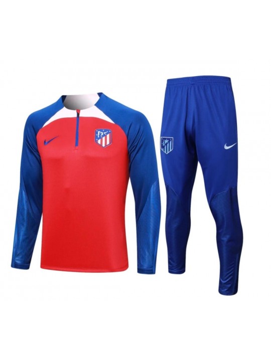 Sudadera Atletico Madrid 2023 - 2024 Rojo + Pantalones