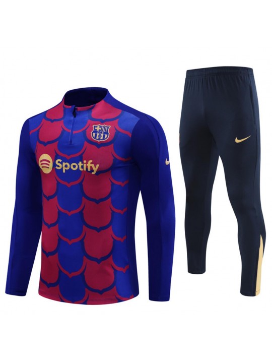 Sudadera B-arcelona FC 2023 - 2024 (Hombre/Niño) + Pantalones