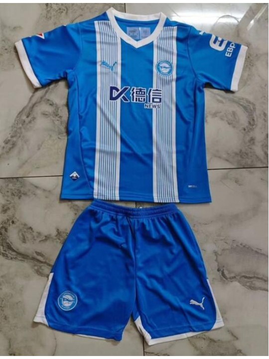 Camiseta Deportivo Alavés Primera Equipación 24/25 Niño