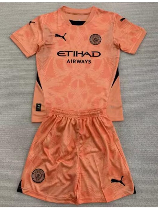 Camiseta Manchester City Portero 24/25 Niño