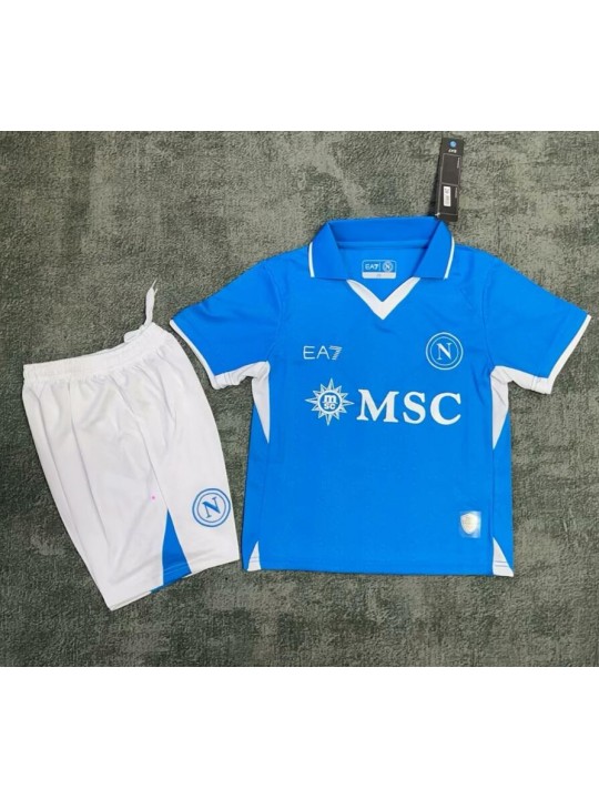 Camiseta Scc Napoli Primera Equipación 24/25 Niño