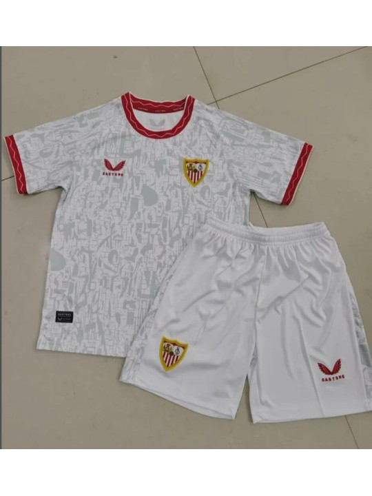 Camiseta Sevilla Fc Primera Equipación 24/25 Niño